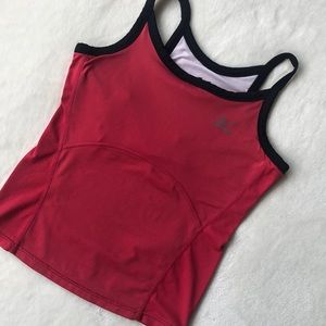 Mizuno pink work out tank